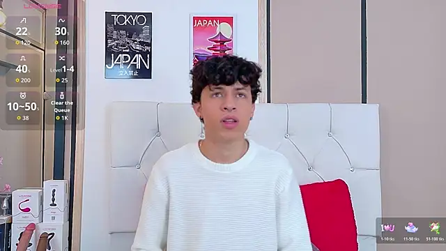 Axel  Evans online show from November 20, 12:26 pm