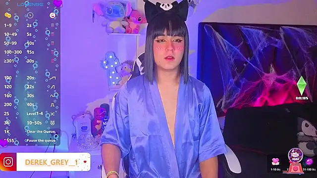 derek greyy  online show from October 21, 8:23 pm