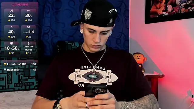 Sebas maverick online show from December 19, 1:46 am