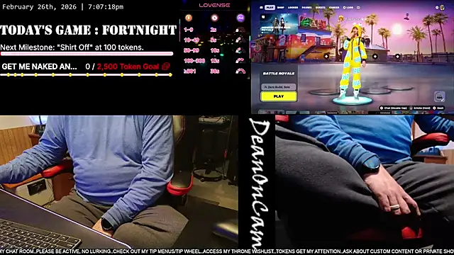 DeanonCam online show from February 27, 1:07 am