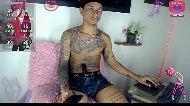 Tatoo Noah online show from February 12, 1:17 pm