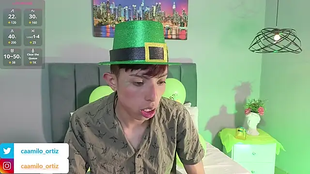  camilo ortiz online show from March 17, 7:05 pm