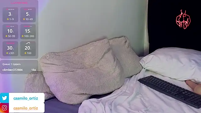  camilo ortiz online show from March 25, 5:17 pm