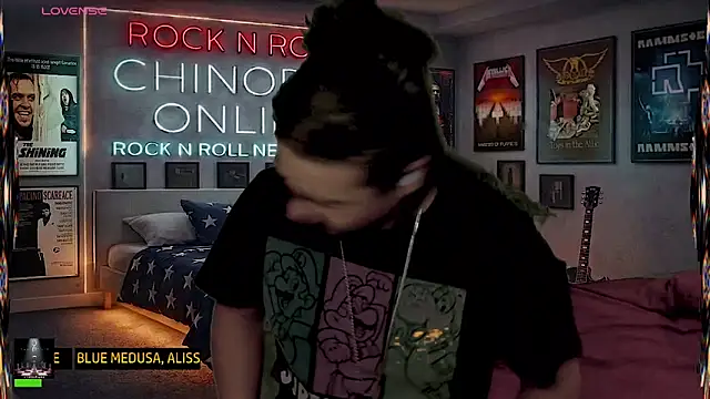 chino roz online show from April 10, 7:59 am