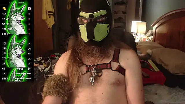 kinkywolf429 online show from July 1, 11:37 pm