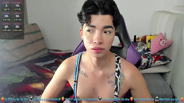 santy7v7 online show from March 1, 1:40 pm