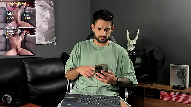 Davevilboy online show from March 19, 12:23 pm