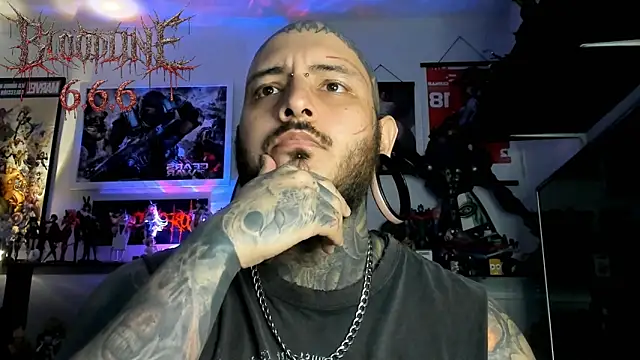 DEATHINK666XX online show from May 1, 9:06 pm