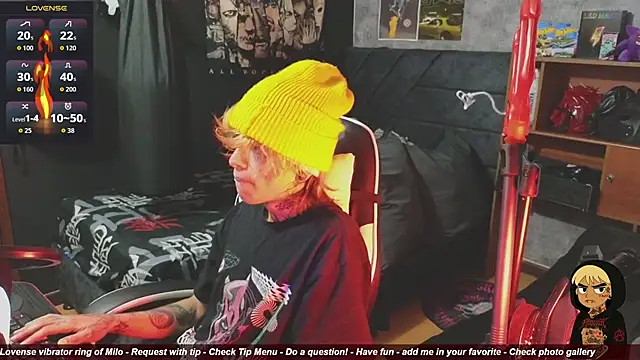 AcidMilo online show from November 28, 10:33 pm