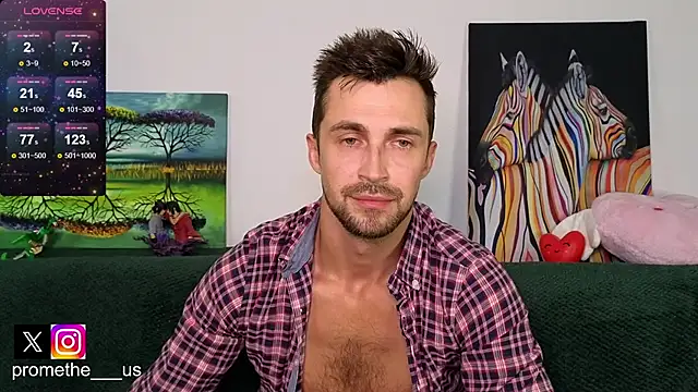 Promethe us online show from October 19, 1:03 pm