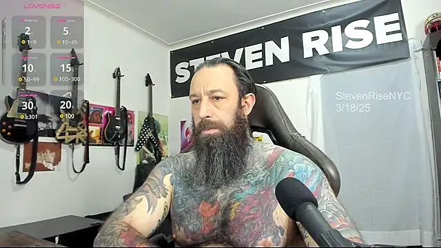 Snapshot of StevenRiseNYC chatting on March 18, 11:44 am StevenRiseNYC online show from March 18, 11:44 am